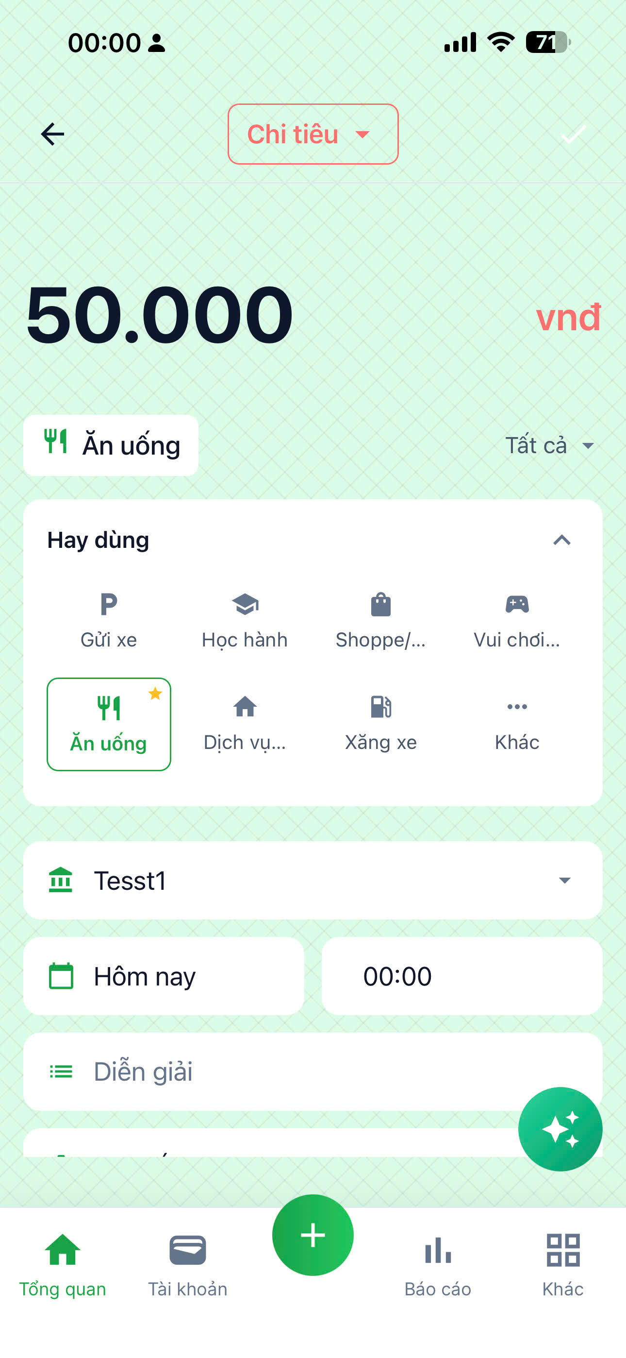 Ảnh chụp ứng dụng FinMate màn 3